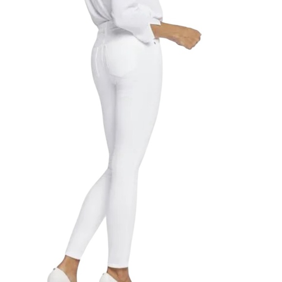 NWT NYDJ Women's White Skinny stretch Jeans - Picture 5 of 15